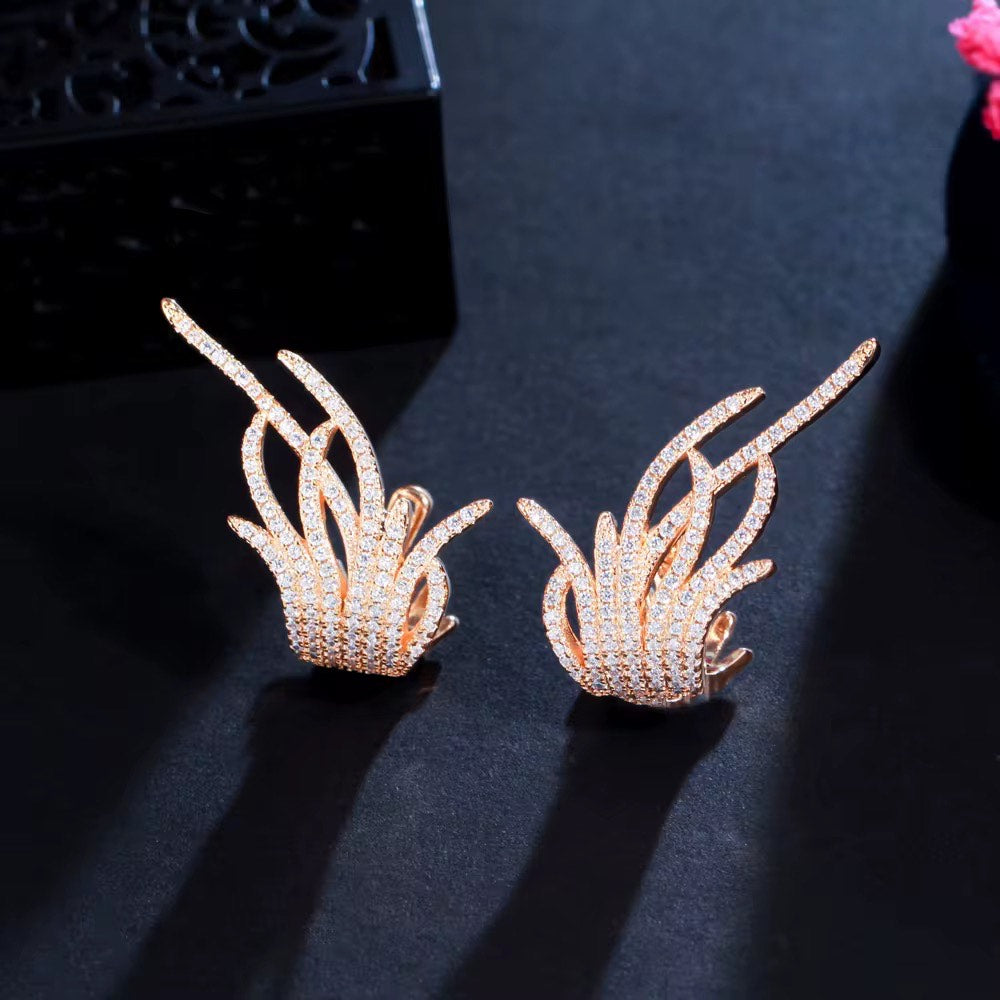 Flame Inspired Earrings