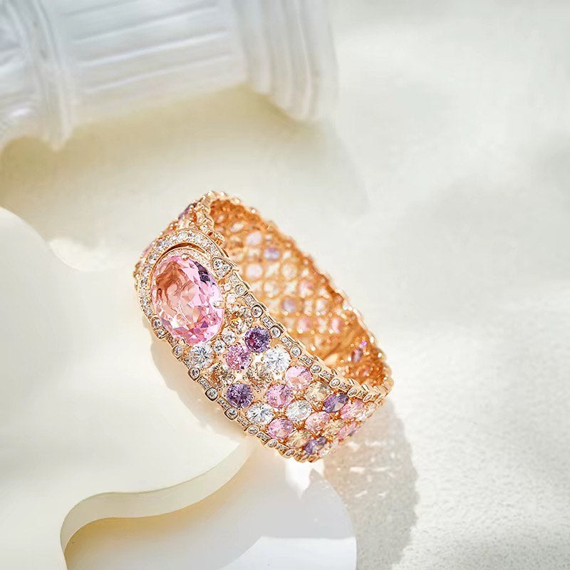 Blush Aurora Bangle