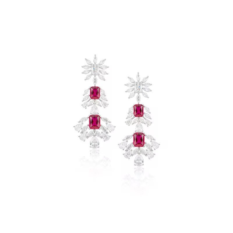 Rosso Luxe - Necklace & Earrings
