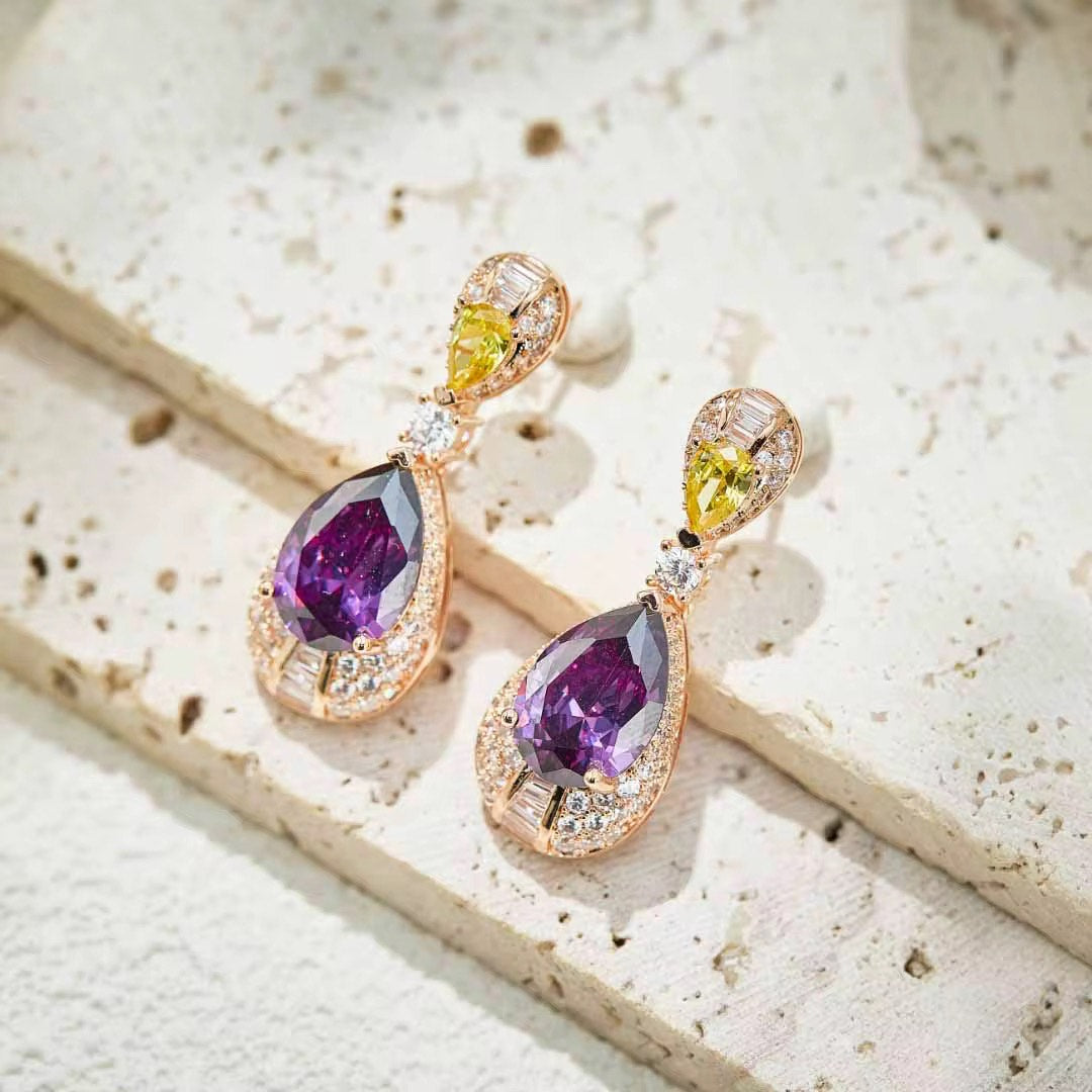 Starlight Dew - Set of Necklace & Earrings