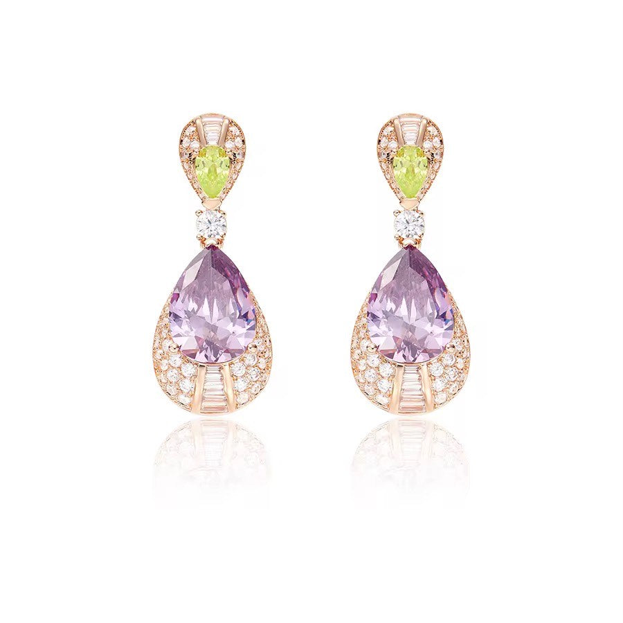 Starlight Dew - Set of Necklace & Earrings