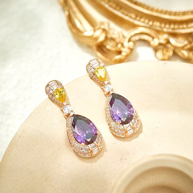 Starlight Dew - Set of Necklace & Earrings