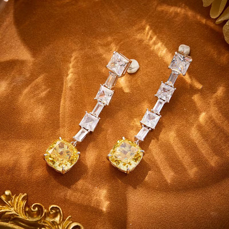 Sunflare Majesty - Set of Necklace & Earrings