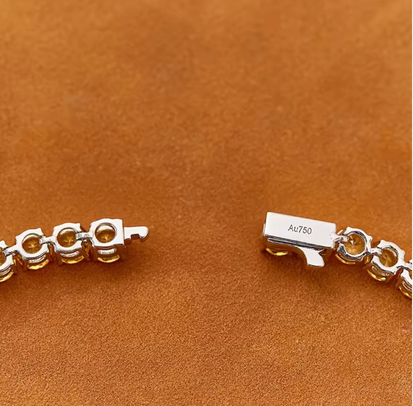Citrine Radiance - Set of Necklace & Earrings