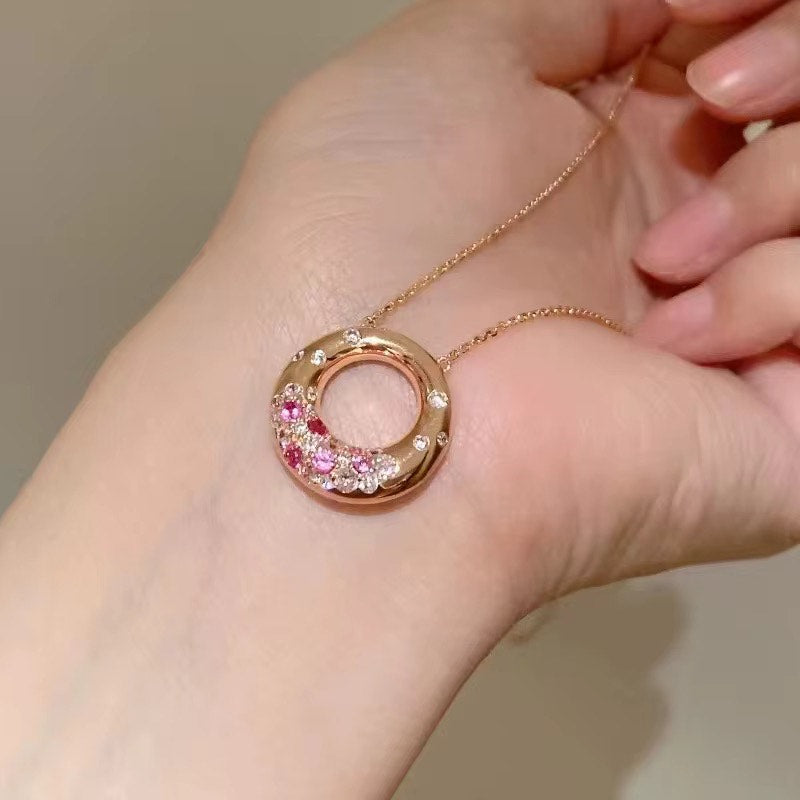 Aurielle - Rose Gold Necklace
