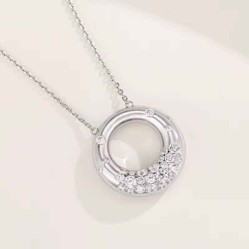 Clair de Glace - Silver Necklace