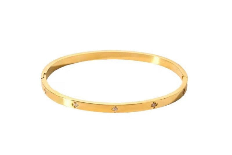 Star Zircon Bangle