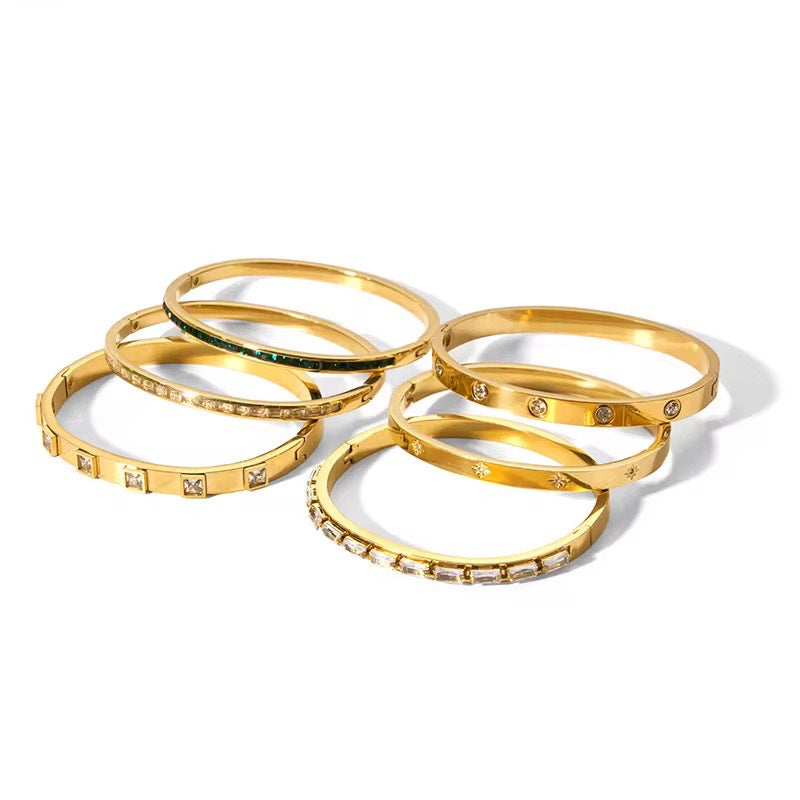 Green Line Bangle