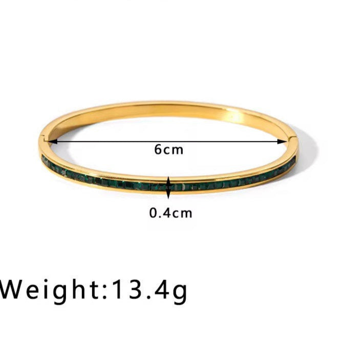Green Line Bangle