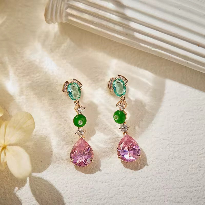 Pastel Royale - Set of Necklace & Earrings