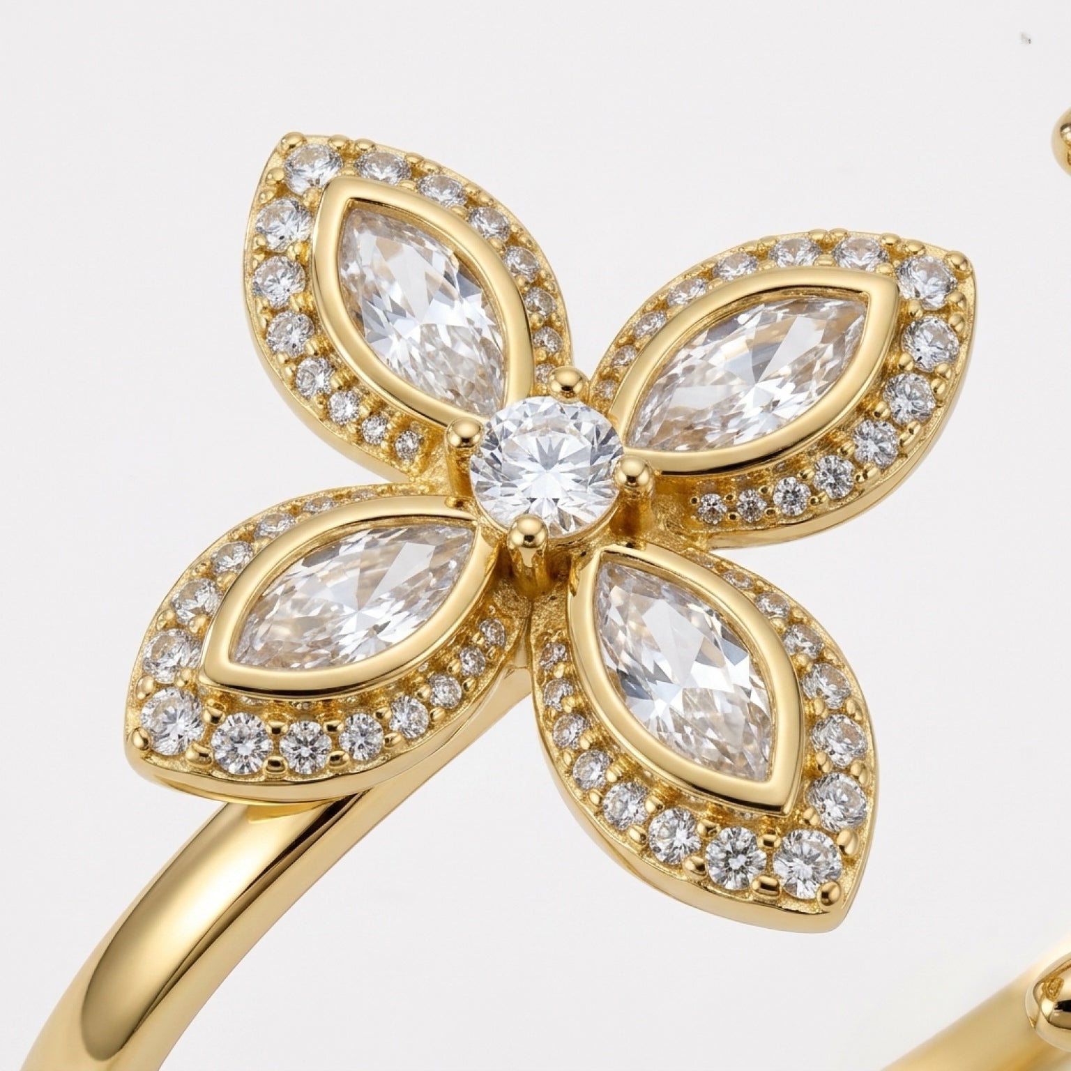 Fortune Clover - Bangle & Ring