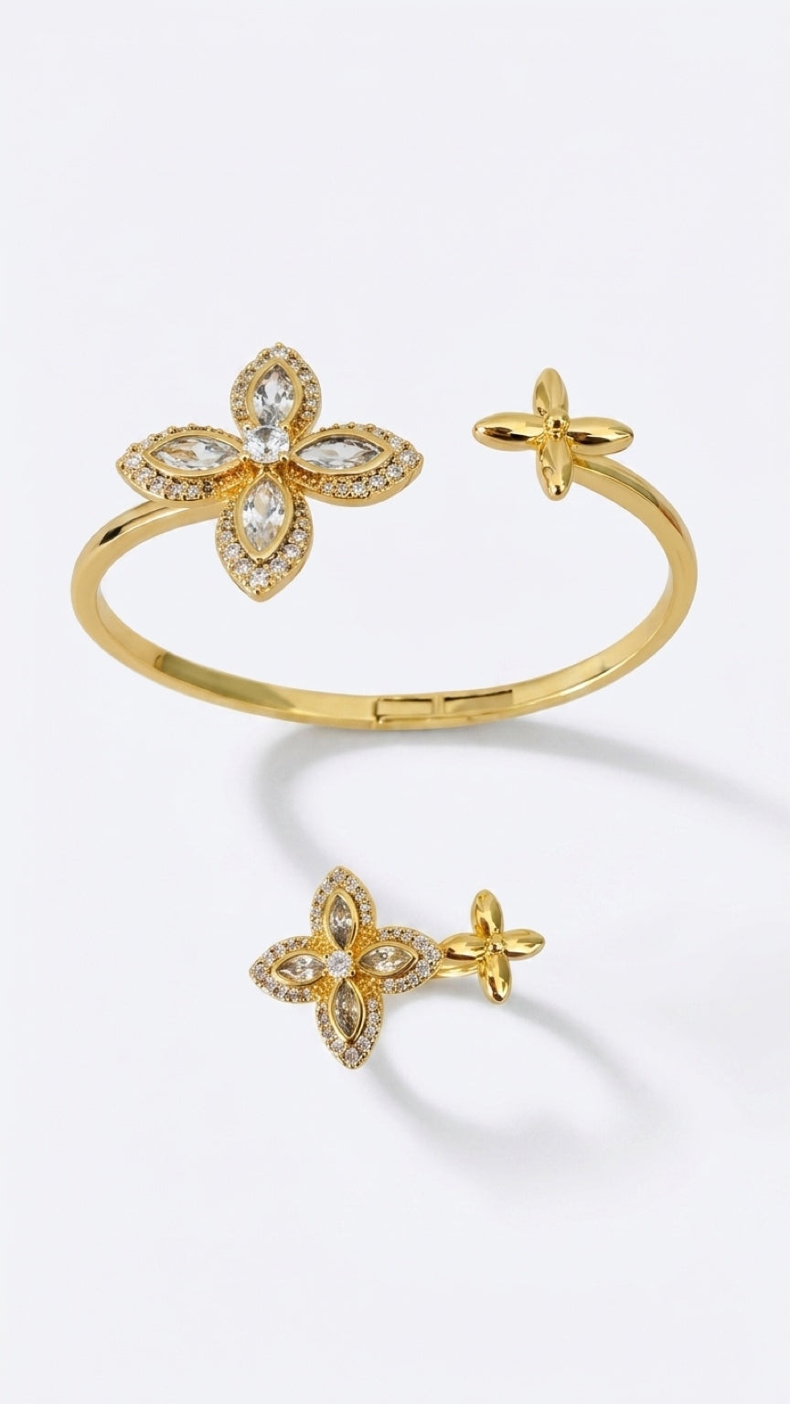 Fortune Clover - Bangle & Ring