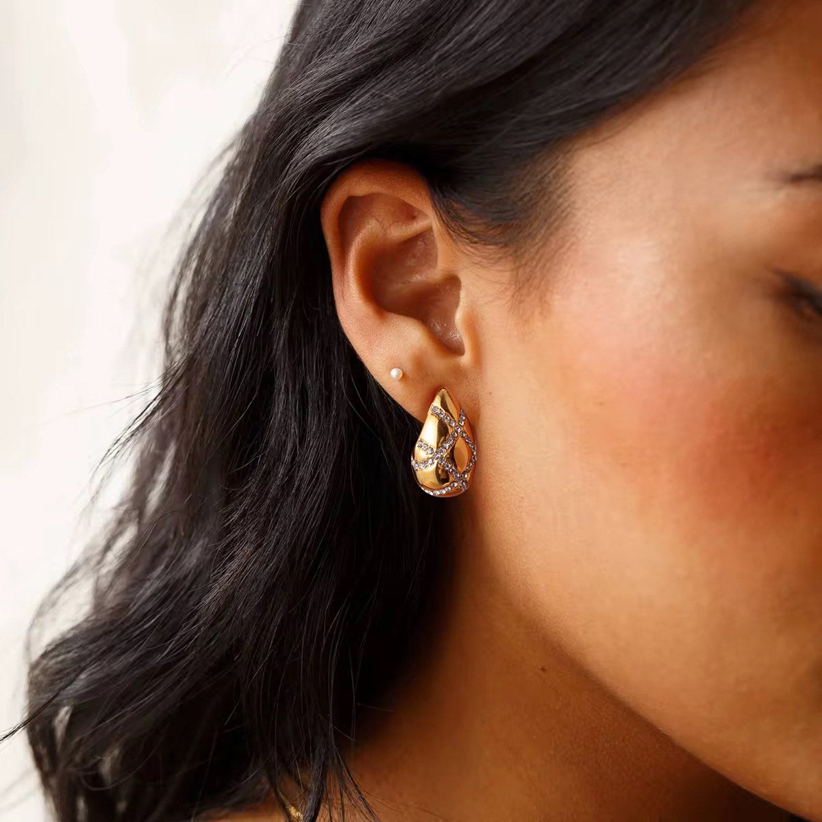 Golden Gossip Earrings