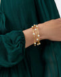Cloud Nine Bangle - Glass Pearl