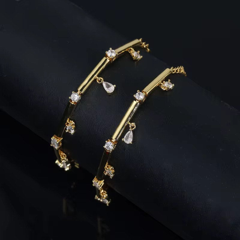 Golden Raindrops Bracelet