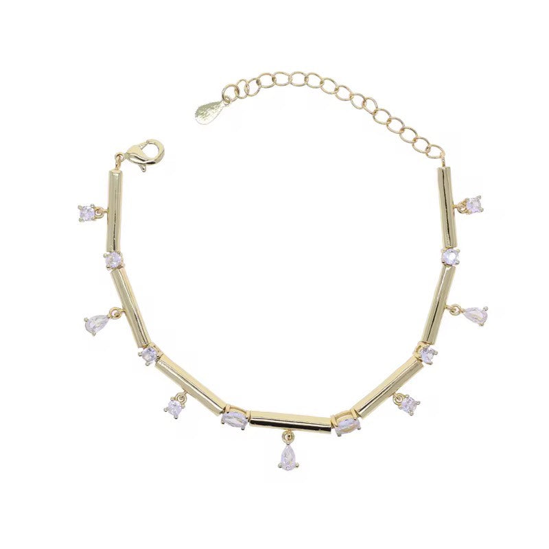 Golden Raindrops Bracelet