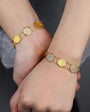 Gold Coin Bracelet