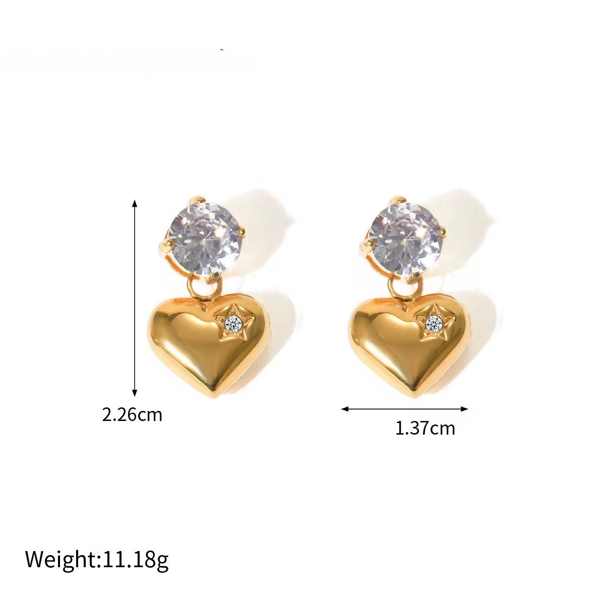 Star Kiss Earrings