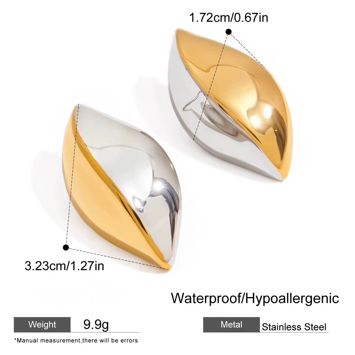 Dual Drama Earrings