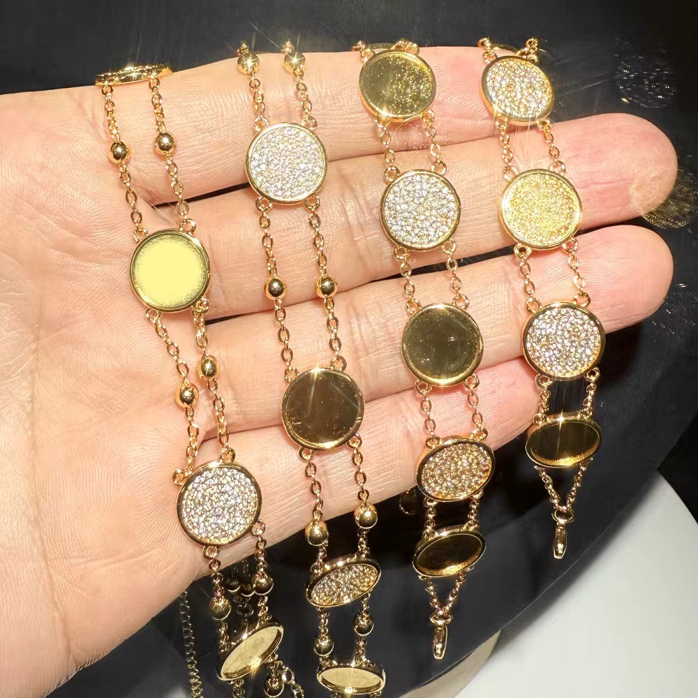 Gold Coin Bracelet