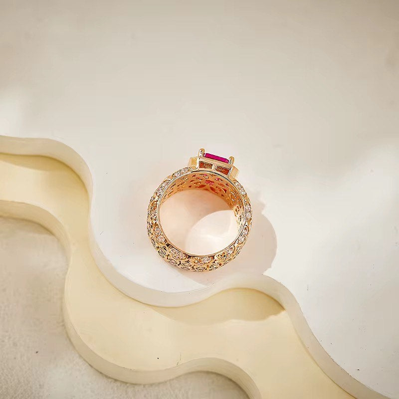 Pink Reign Ring