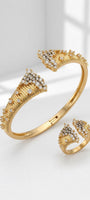 Tiara Gleam -  Bangle & Ring