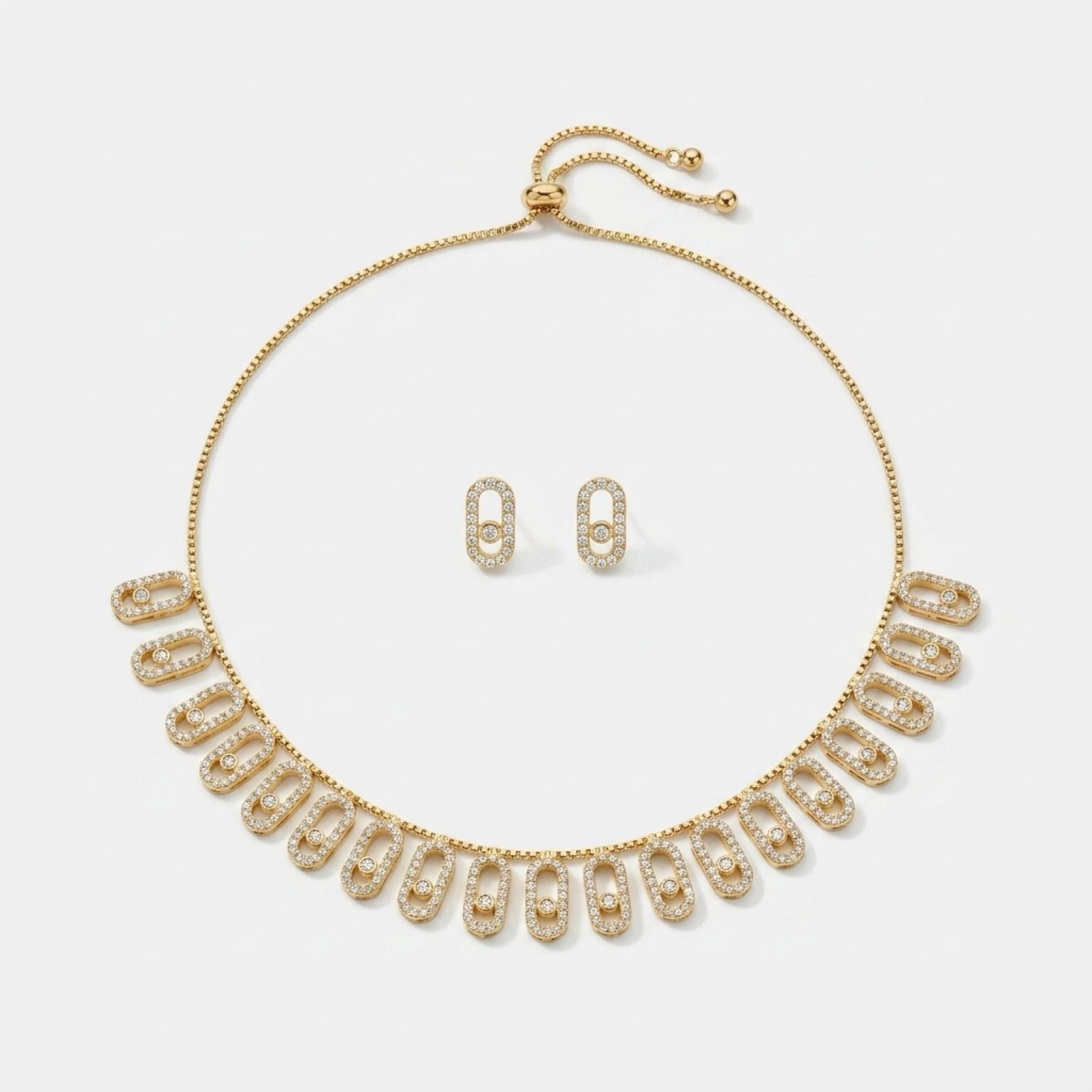 Evening Glow Choker Set