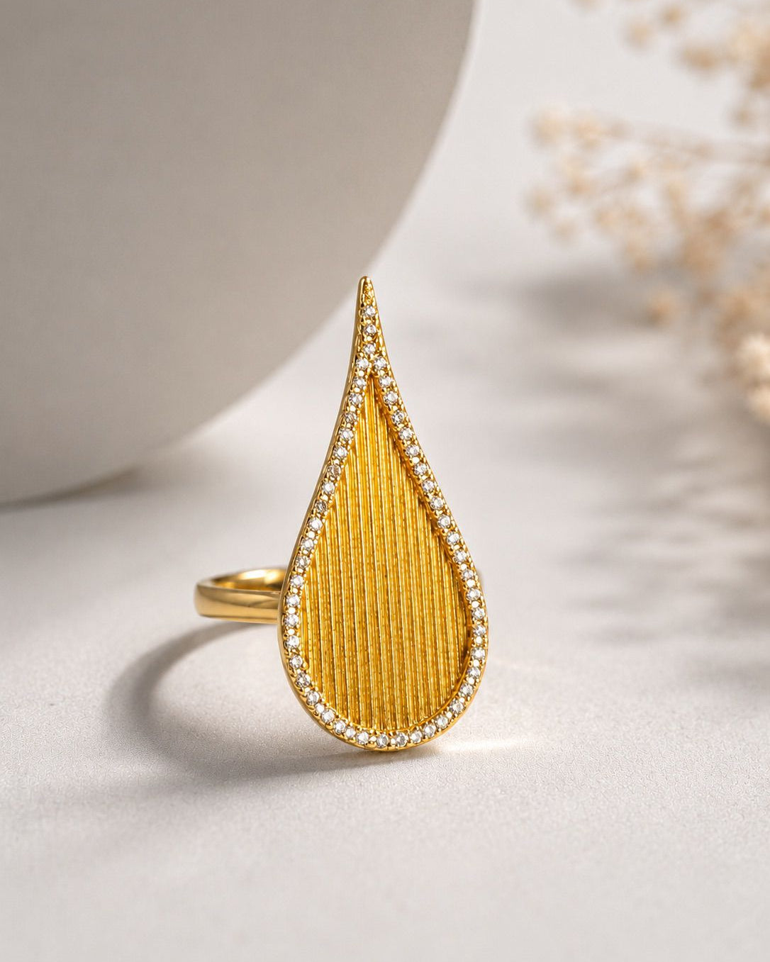 Royal Raindrop Ring