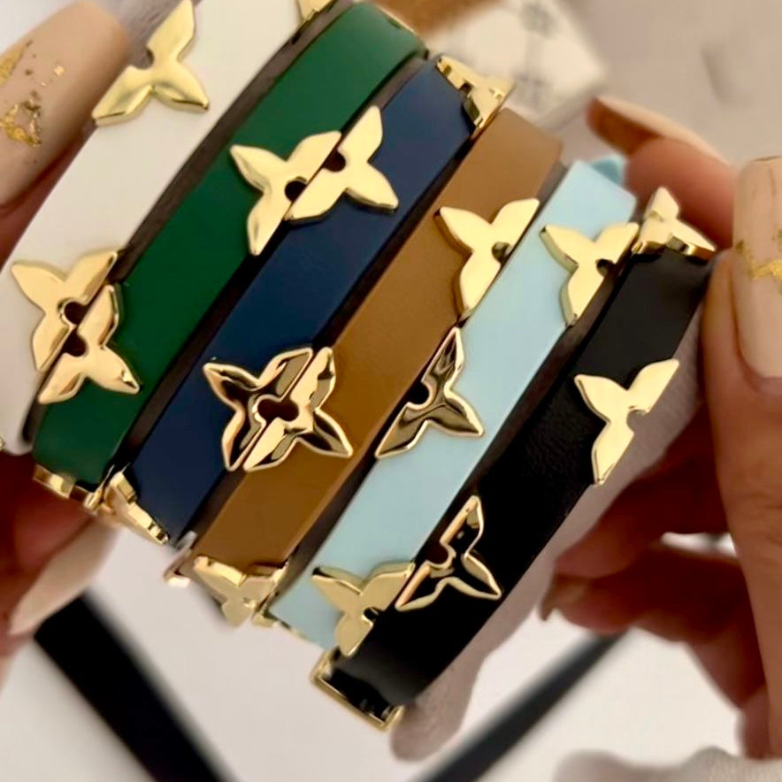 The Iconic Strap - Leather Bracelets (Anti Tarnish)